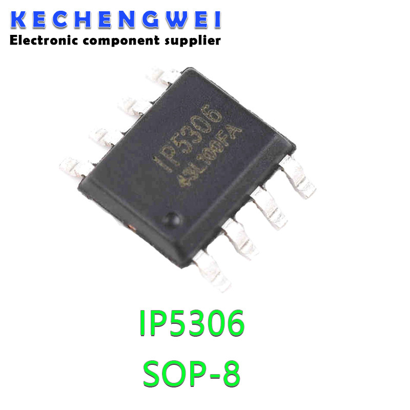 5 ชิ้น/ล็อต IP5306 5306 SOP-8 ในสต็อก