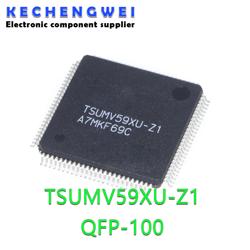 (1-2 ชิ้น) 100% ใหม่ TSUMV59XU-Z1 TSUMV59XU Z1 QFP-100 ชิปเซ็ต