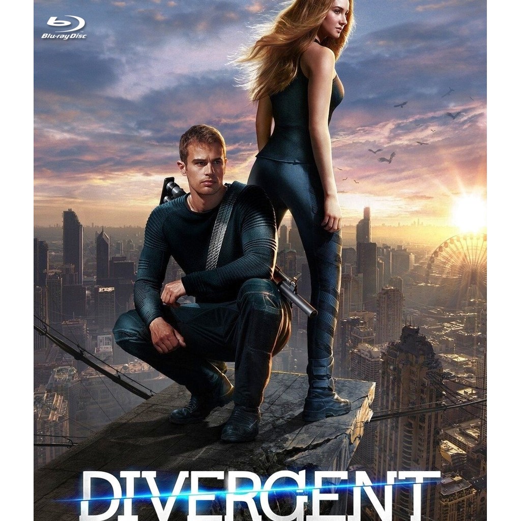 Divergent  คนแยกโลก (2025) บลูเรย์ Blu-ray ⭐6.9/10 Shailene Woodley