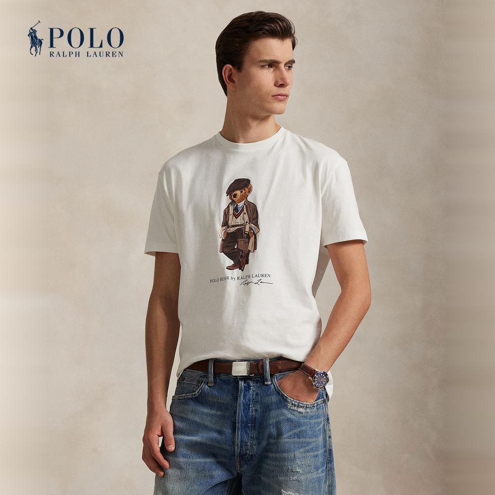 Polo Ralph Lauren เสื้อยืดผู้ชาย รุ่น MNPOTSH1N822989 สีขาว