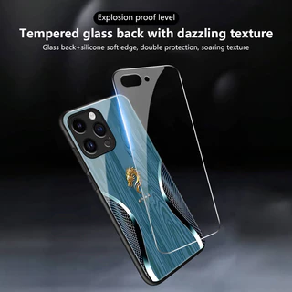 เคสสำหรับ OPPO A58 4G A78 4G A78 5G A58X 5G A1X A2X 5G เคสโทรศัพท์มังกรเปลือกแก้วกันกระแทก