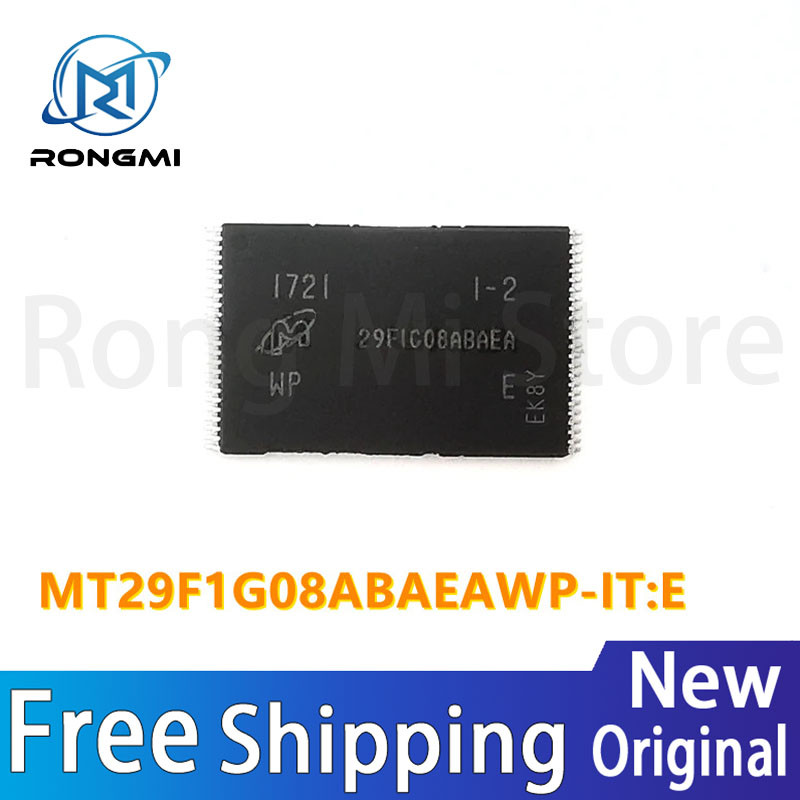 2PCS 29F1G08ABEA MT29F1G08ABEAWP MT29F1G08ABEAWP-IT:E 128MB TSOP-48 IC ในสต็อกขายส่ง