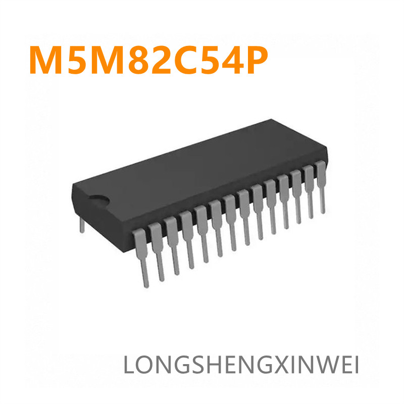 SHDJ-1PCS ใหม่ M5M82C54P M82C54 DIP 24 MCU IC