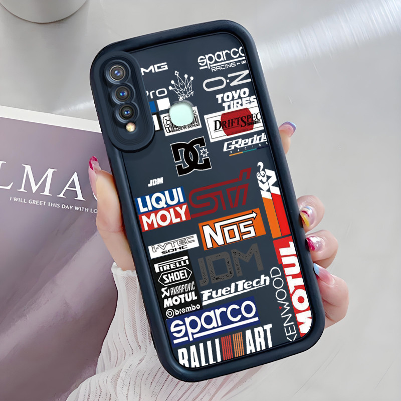 เคส Hp สําหรับ VIVO Y19 Y5s U3 U20 Z5i Hp Casing pattern icon Brand tekking hp cessing silikon softc