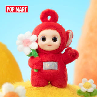 POP MART Teletubbies "Say Hello" Series Figures Blind Box Action ของเล่นรูปของขวัญวันเกิดของเล่นเด็ก