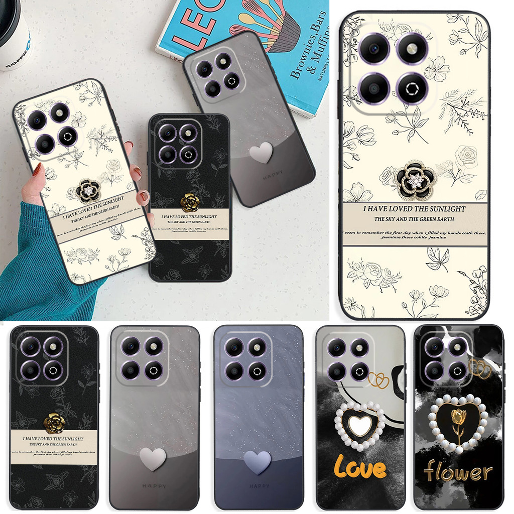 เคส Honor X6b / X8b / X5b / X5b Plus พร้อมหัวใจ บุคลิกภาพ และสไตล์น่ารัก ราคาถูก