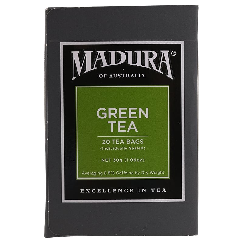 MADURA มาดูรากรีนทีทีแบ็กใบชาเขียวชนิดซอง 30กรัม [0089978001042]