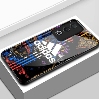 เคสสำหรับ OPPO A3 Pro 5G A80 5G เคสโทรศัพท์แบรนด์อินเทรนด์เปลือกแก้วกันกระแทก