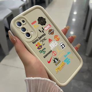 เคสสำหรับ OPPO Reno 5 4G Reno 5 5G Reno 5K 5G เคสโทรศัพท์กระต่ายสามสีซิลิโคนกันกระแทก