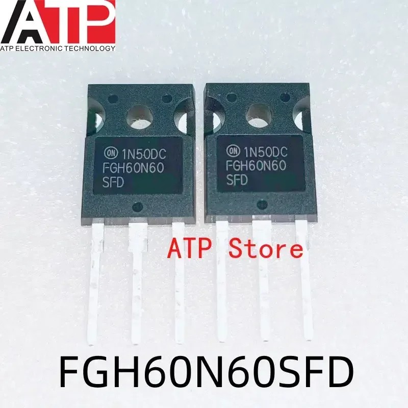 10 ชิ้น/ล็อต 100% ใหม่ Original FGH60N60 SFD FGH60N60SFD TO-247 FGH60N60SFDTU 60N60 Trans IGBT ชิป N