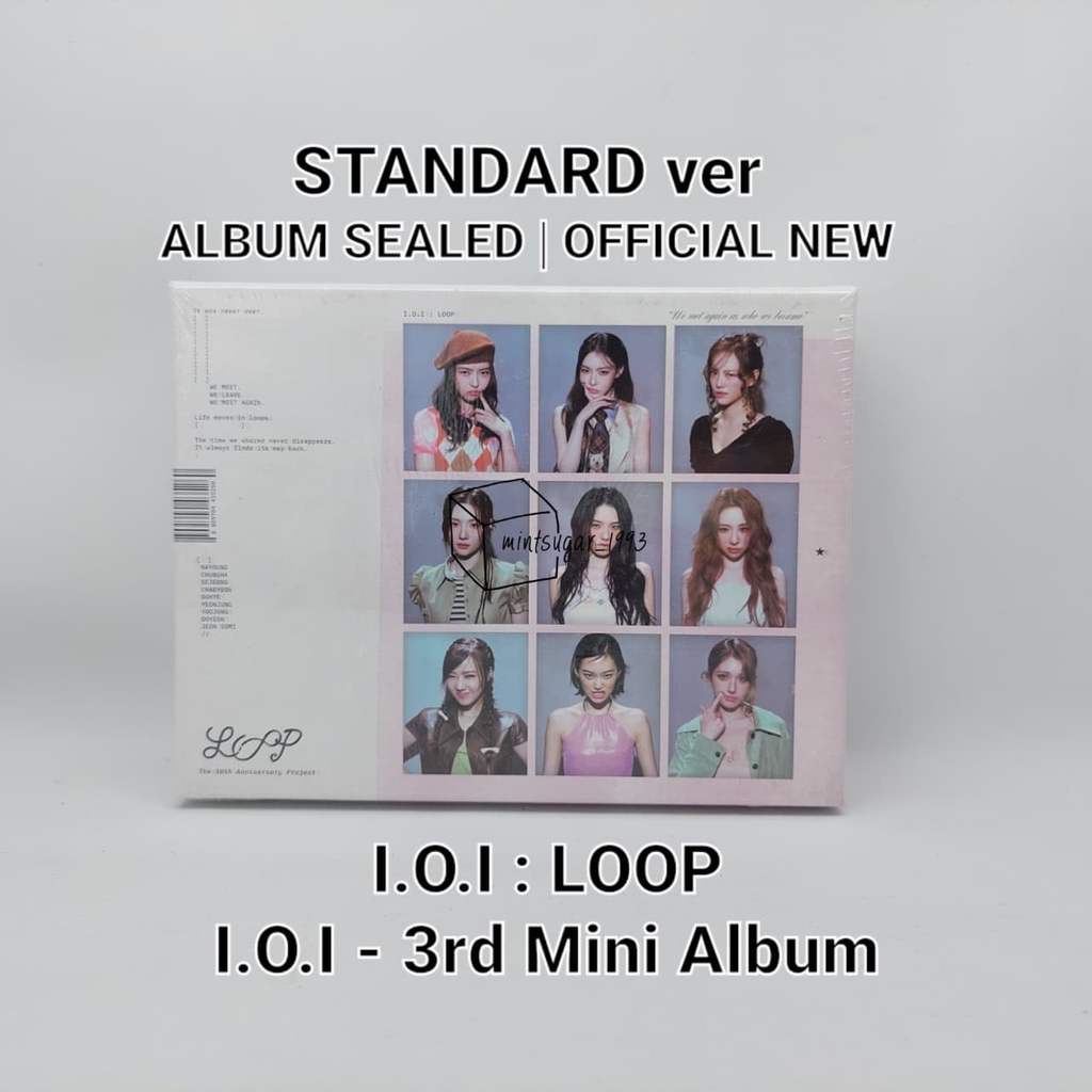 [ OFFICIAL READY SEALED ] IOI - 3rd Mini Album [ IKEA : LOOP ] ( Standard ver ) Kpop Album New IOI