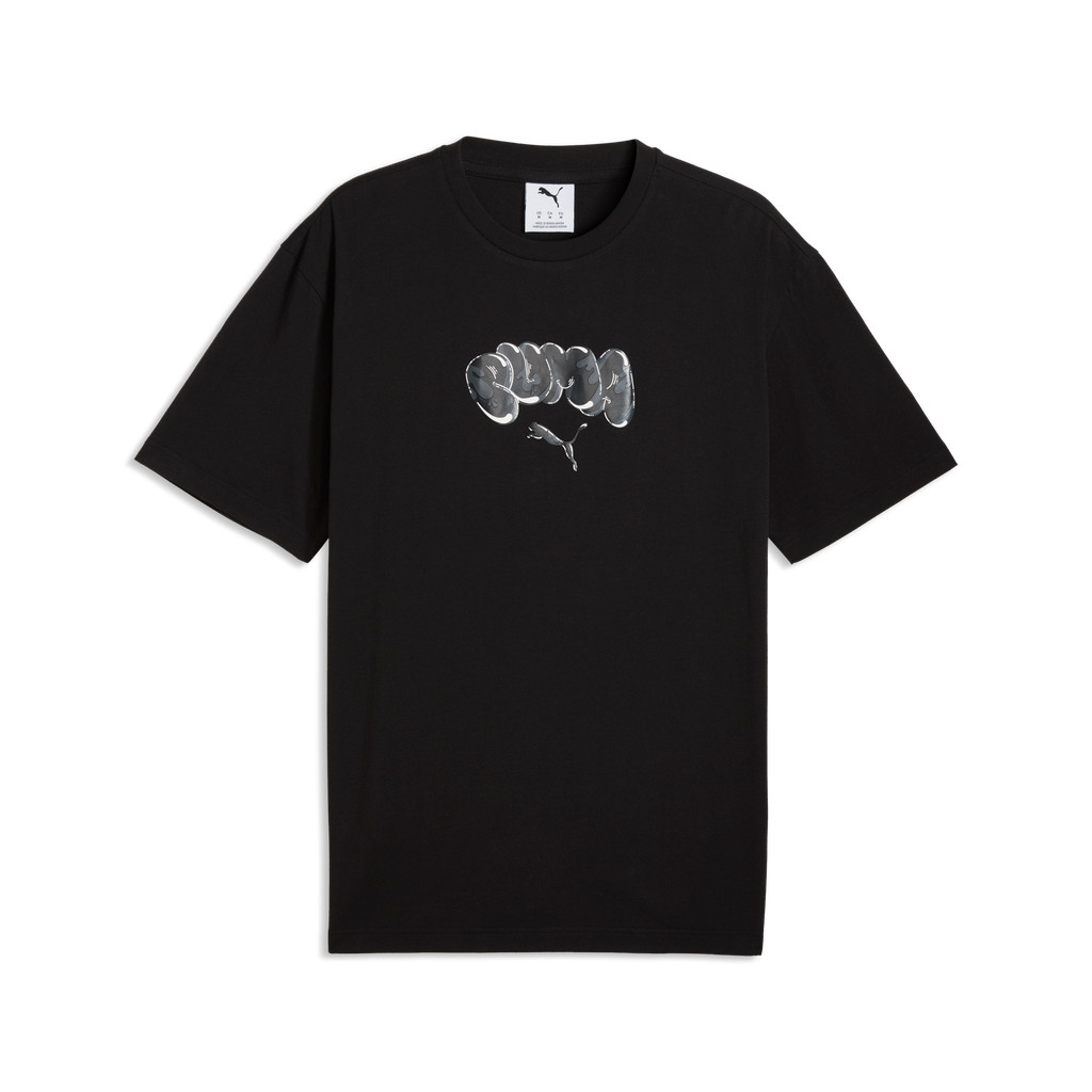 PUMA Prime/Select เสื้อยืดทรงหลวมลายกราฟิก Balloon Art สำหรับผู้ชาย สีดำ - 63443901 — صورة 5