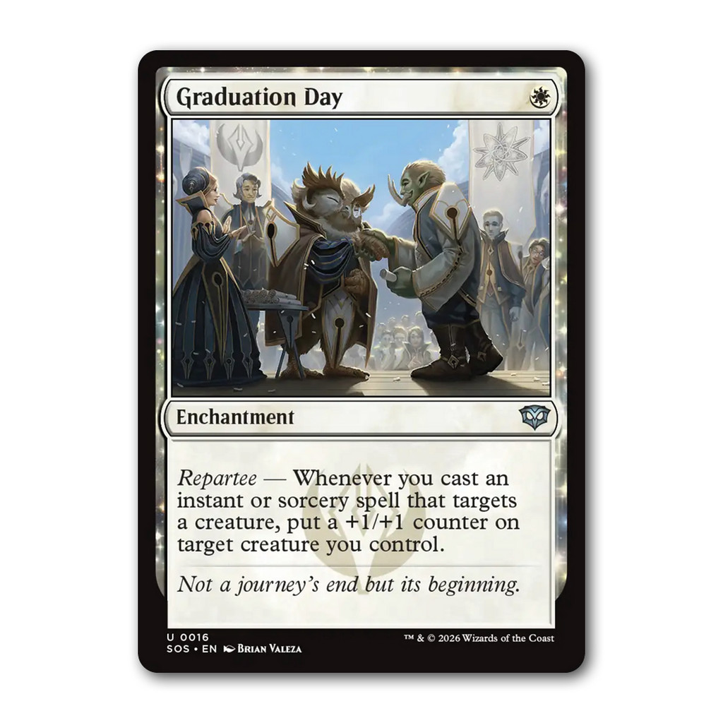 [MTG] Graduation Day [SOS] [White] [Uncom] [Normal] [ENG] [2026] (Magic: The Gathering)