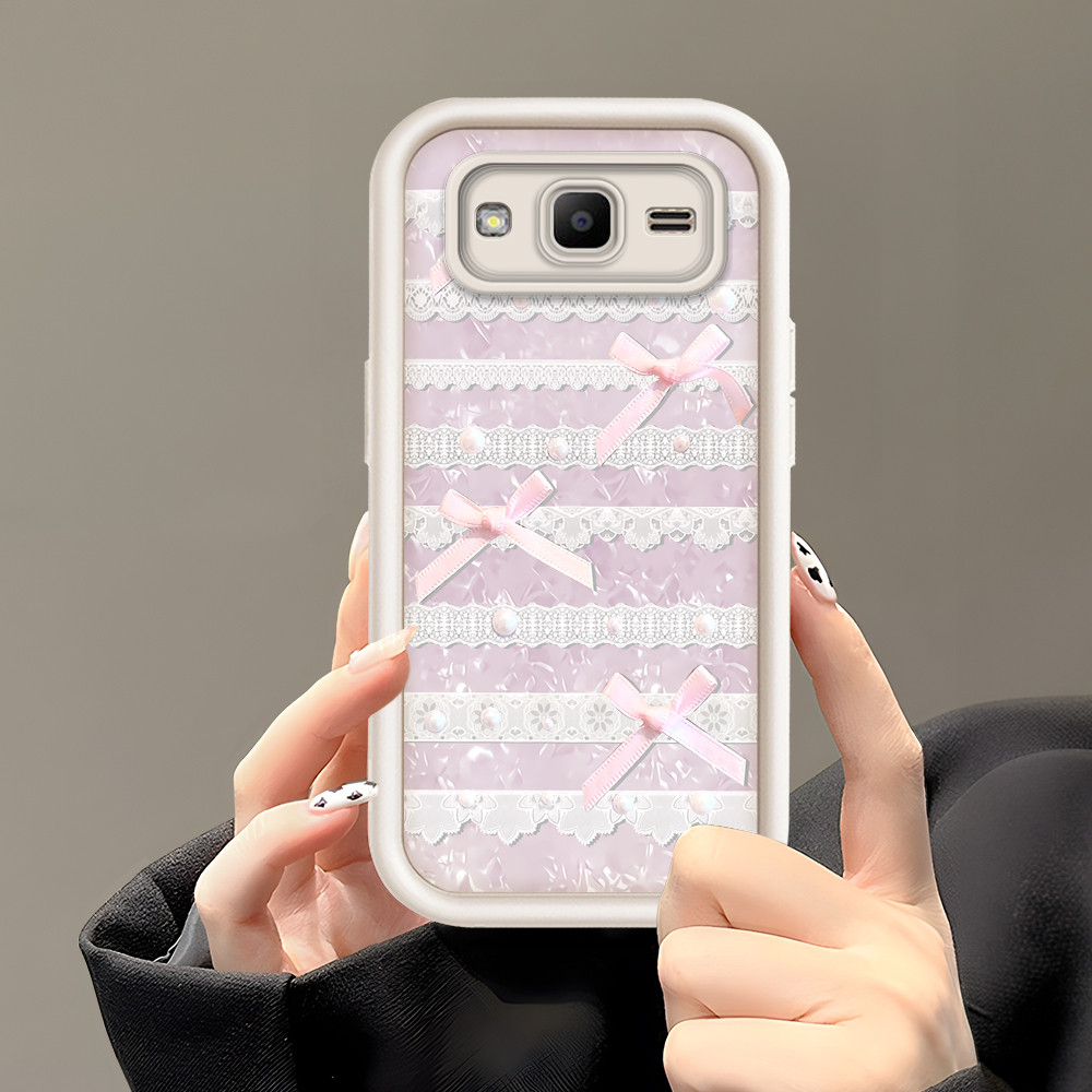 SAMSUNG ใช้งานร่วมกับSamsung Galaxy J2 Primeสําหรับเคสโทรศัพท์Softcase Soft Cesing Handphoneฝาครอบปล