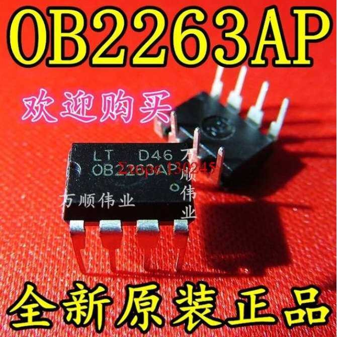 5 ชิ้น OB2263AP 0B2263AP OB2263 DIP-8 ในสต็อก