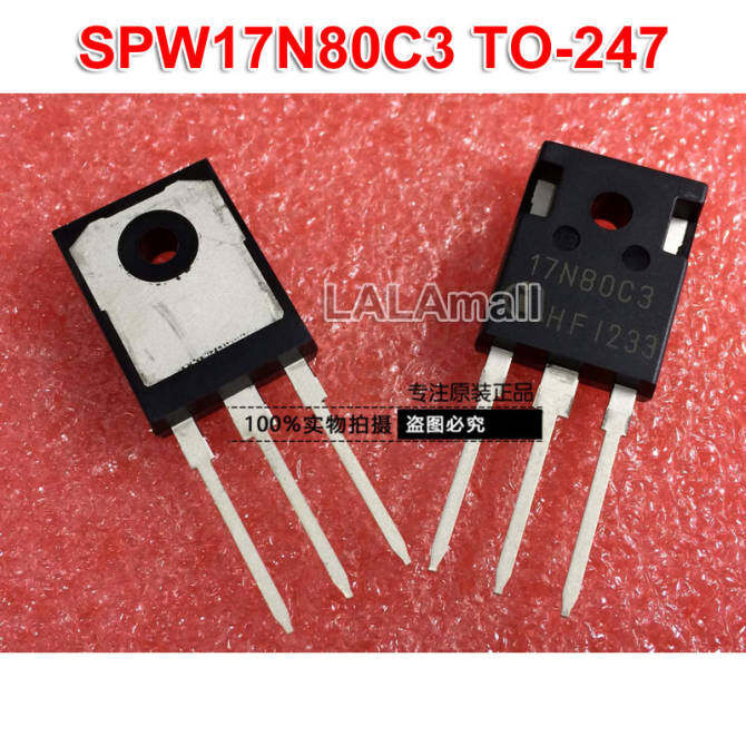 1pcs 17N80C3 SPW17N80C3 17N80 TO-3P TO-247 MOSFET 17A 800V ใหม่เดิม