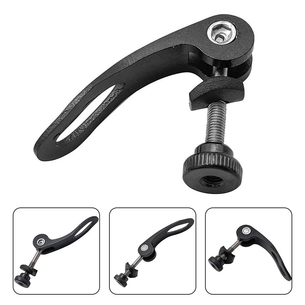 M5x45 mm แท่งล๊อกด่วนสำหรับเบาะจักรยาน พร้อมคลิปสกรู Quick Release