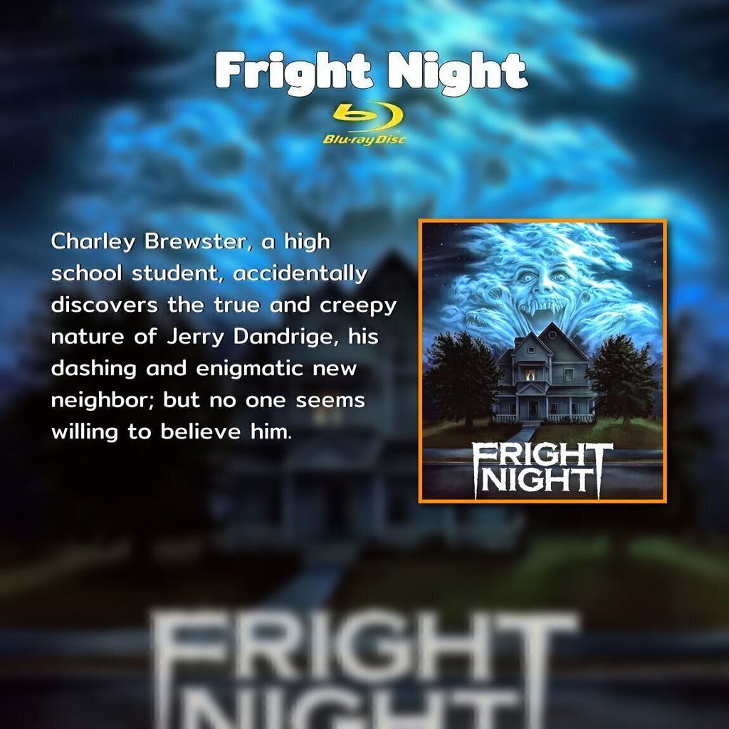 Fright night คืนนี้ผีมาตามนัด (2025) บลูเรย์ Blu-ray ⭐7.0/10 Chris Sarandon - รูปที่ 2