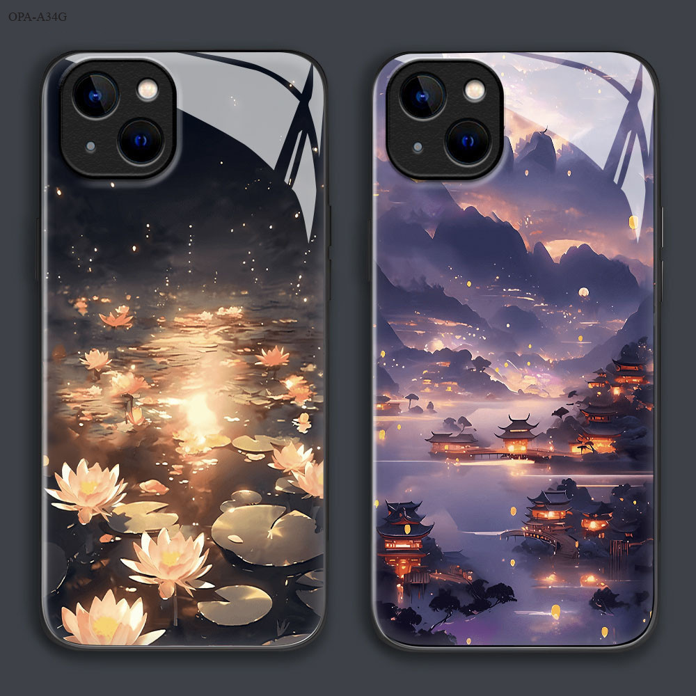 เคส For OPPO A3 A3X A60 A18 A78 A79 A17 A54 A38 A58 A77 A98 A17K A57 Pro 4G 5G เคสออปโป้ เคสโทรศัพท์ เคสแข็ง Case BL