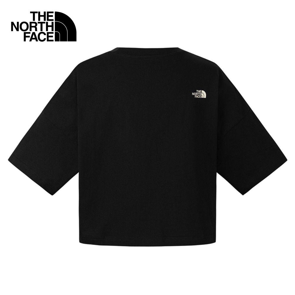 THE NORTH FACE WOMEN CROP SUMMER S/S TEE GRAPHIC - (ดูตารางไซซ์ ASIA/AP)/TNF BLACK เสื้อครอปผู้หญิง