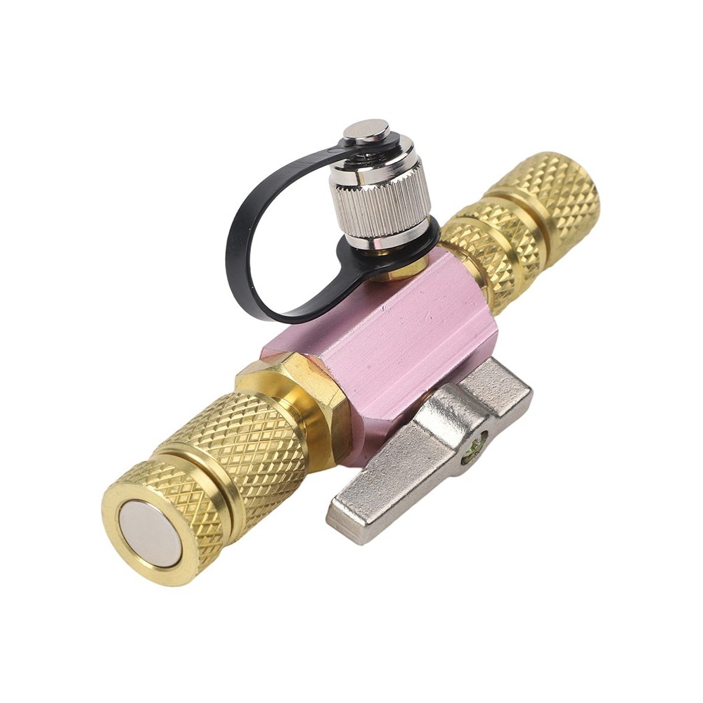 [UBTL]R410A เครื่องมือถอดแกนวาล์วสุญญากาศ 5/16\" หญิง FlareX1/4"" ชาย Flare"