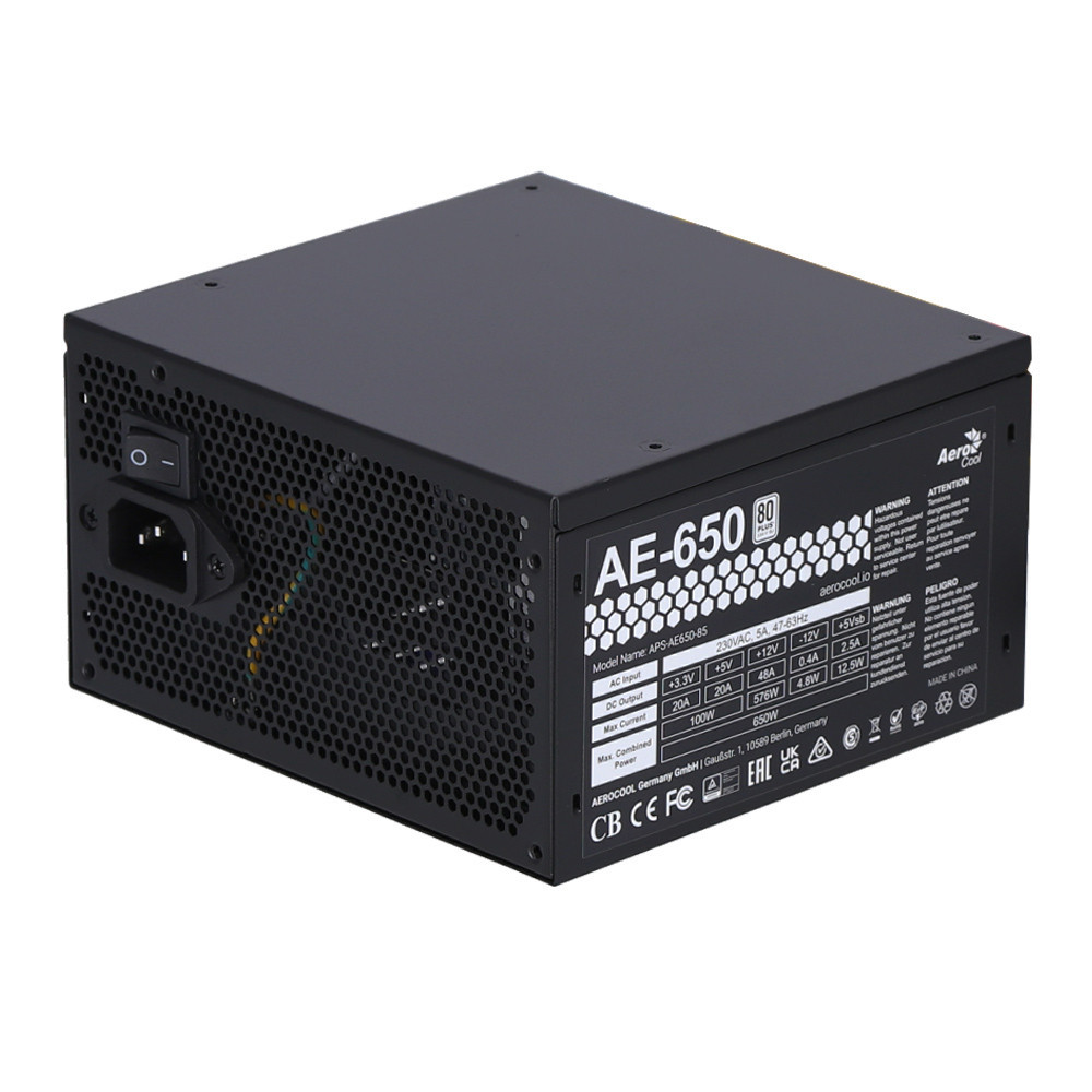aerocool AE-650W เพาเวอร์ซัพพลาย ATX