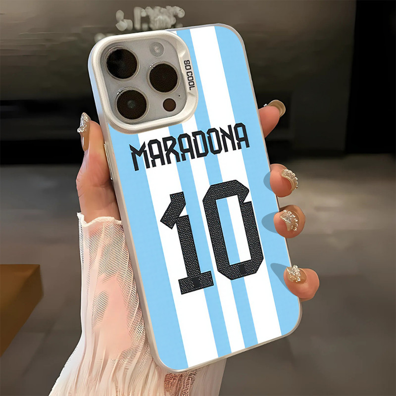Marradona 10 การ์ตูน OPPO Realme C20 เคสกันกระแทก 5 C21Y C25 C30 C33 C35 C53 C55 C65 F17 Pro C11