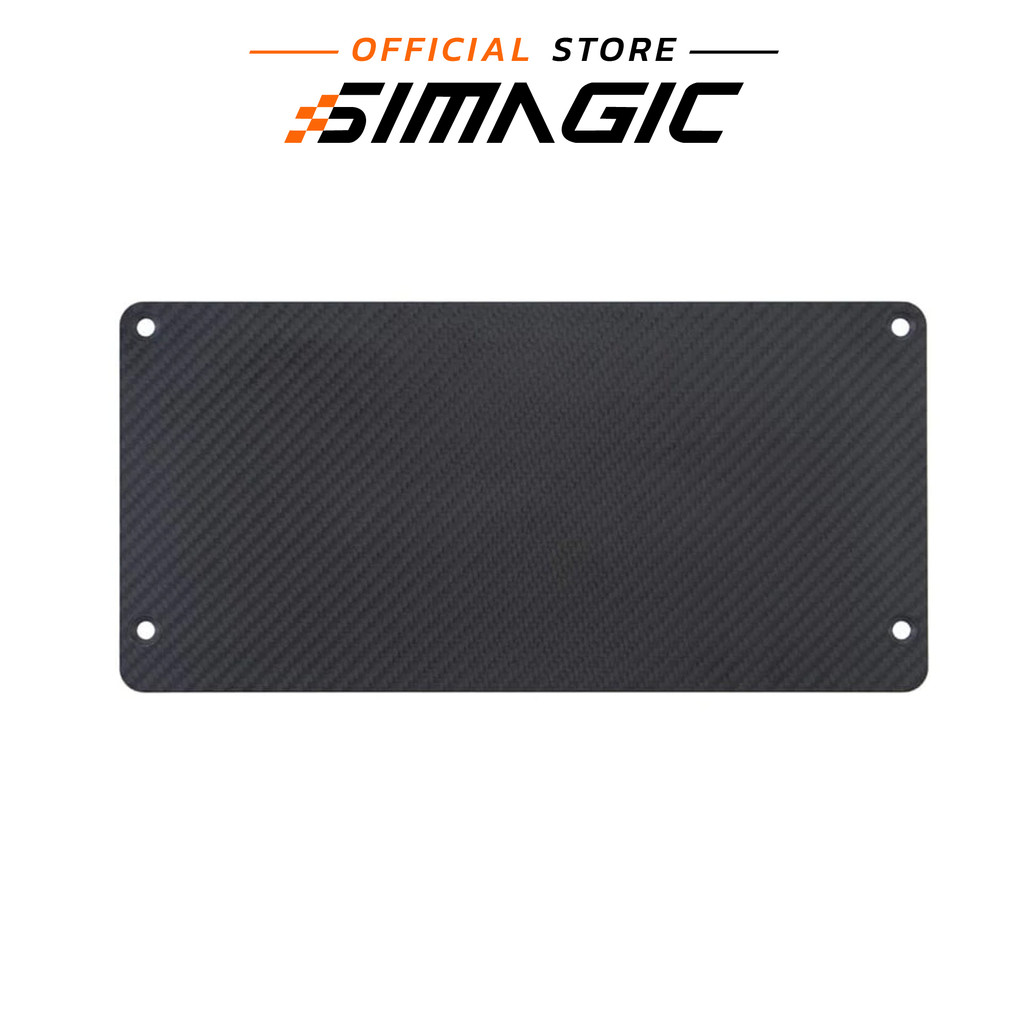 Simagic P2000 Pedal Carbon Fiber Heel Riser Upgrade