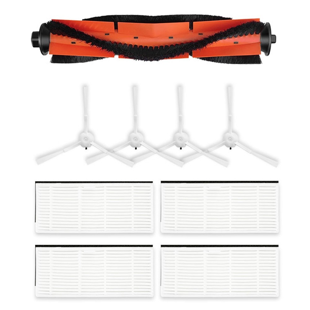 jellyMain Brush Filter สําหรับชิ้นส่วนเครื่องดูดฝุ่นหุ่นยนต์ Lydsto R1 / R1A / R1 Pro / S1