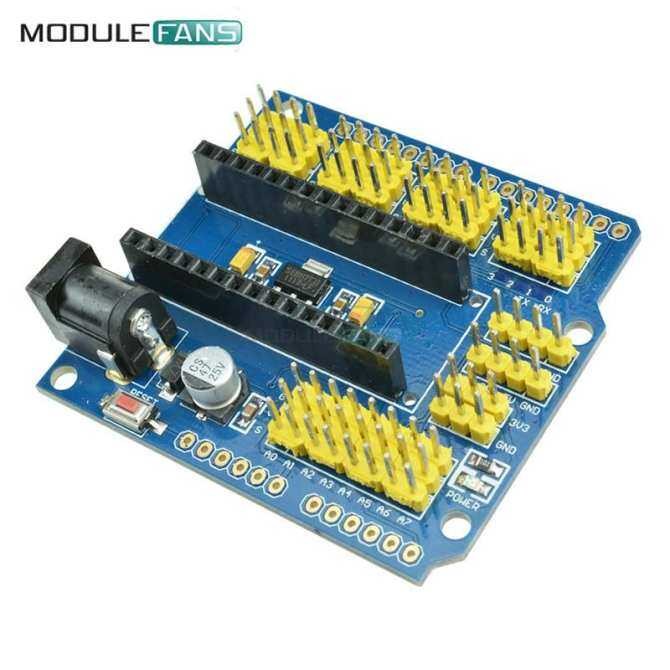 NANO I/O IO เซ็นเซอร์ขยายโล่โมดูลสําหรับ Arduino UNO R3 Nano V3.0 3.0 Controller ใช้งานร่วมกับ I2C P