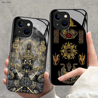 Samsung Galaxy A55 A06 A16 A05S A04S A13 A05 A15 A35 A34 A25 A14 A04 A70 A72 A24 A80 A9 A8 A6 Plus 2018 4G 5G เคส Glass