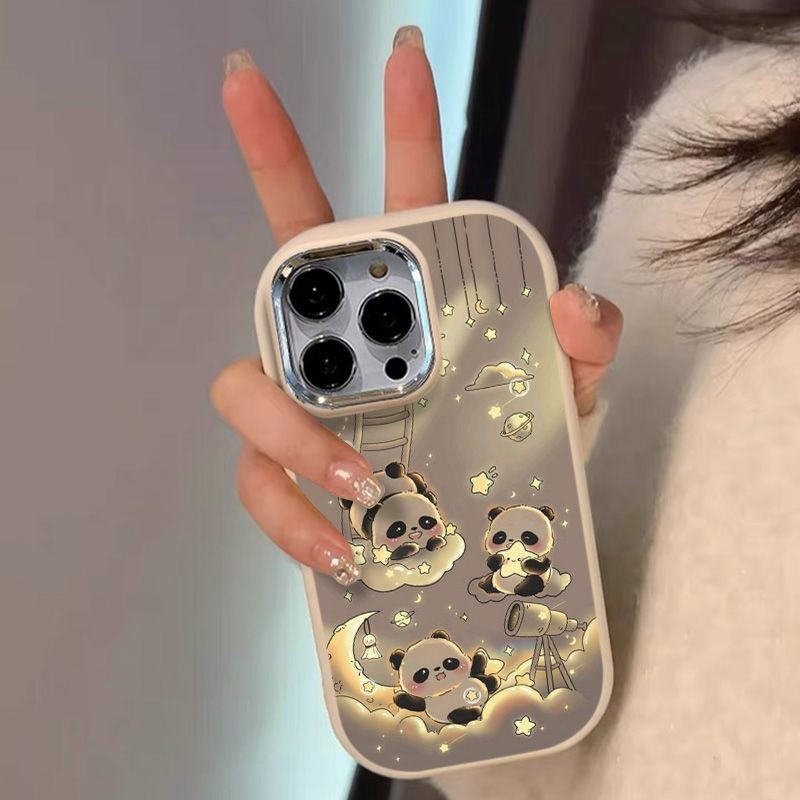 แพนด้า เคสมือถือ Infinix 40 Pro Hot 30I 40I 50I Smart 9 8 7 Spark 20 Spark Go 2023 2024 เคสมือถือน่า