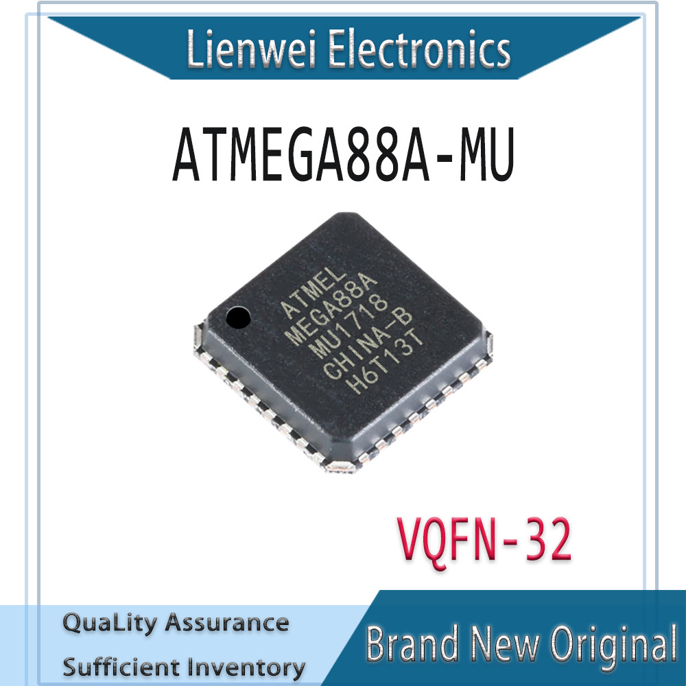 ของแท้ 100% MEGA88A ATMEGA88A-MU IC MCU Chipset VQFN-32