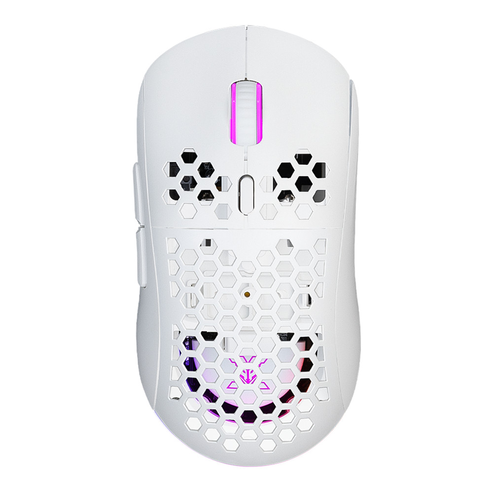 WIRELESS MOUSE (เมาส์ไร้สาย) NUBWO SHASTA X61 (WHITE) ///