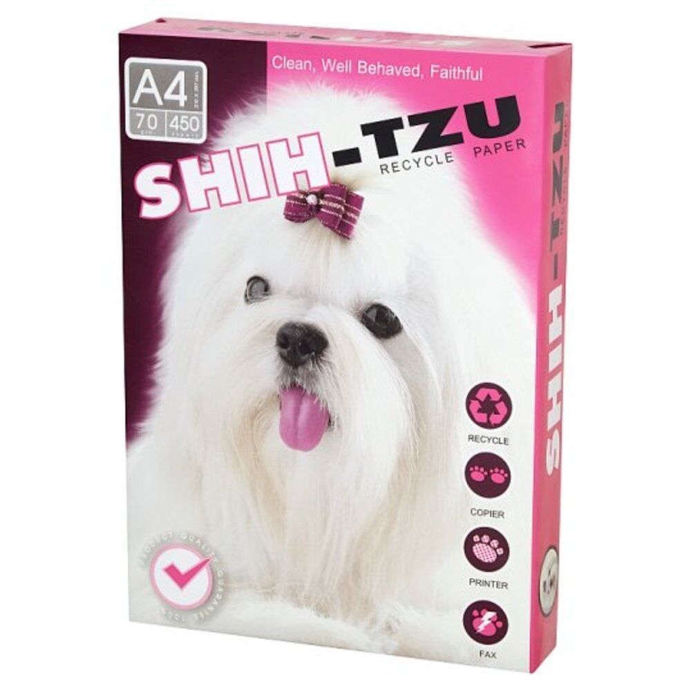ชิซุ กระดาษถ่ายเอกสารA4 70G 450แผ่น