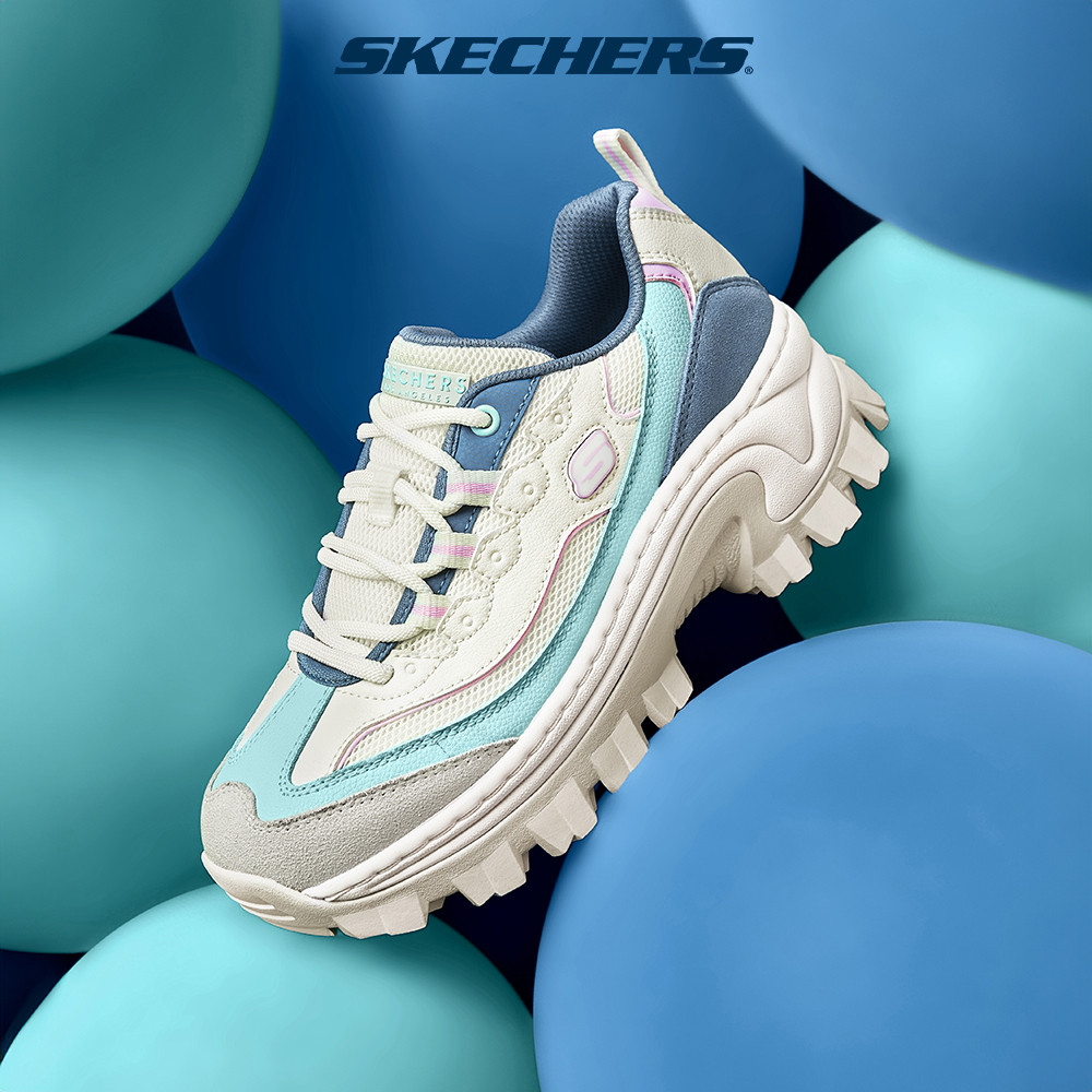 Skechers สเก็ตเชอร์ส รองเท้า ผู้หญิง Street Hi-Ryze Shoes - 177233-BLMT