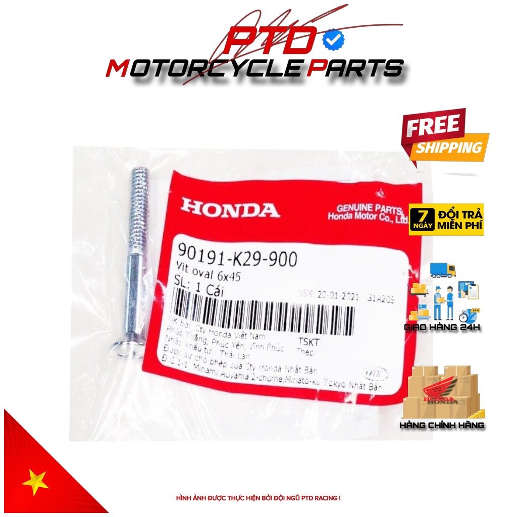 สกรูวงรี HONDA 6x45Sh Mode และรถหลายรุ่น _ _H118