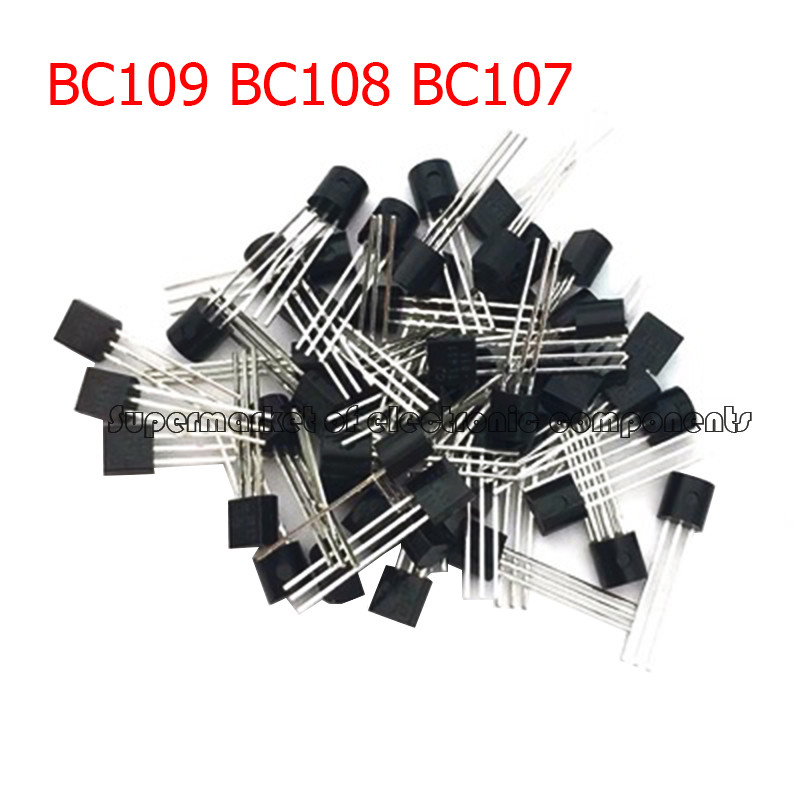 10 ชิ้น BC109 TO92 BC109B ทรานซิสเตอร์ TO-92 BC107 BC107B BC108 BC108B ใหม่
