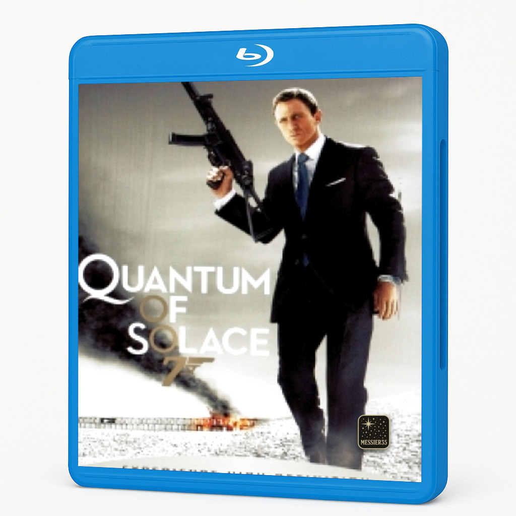 แผ่น Blu-ray พูดไทยทั้งเรื่อง Movie 007 Quantum Of Solace (2008 ) 007 พยัคฆ์ร้ายทวงแค้นระห่ำโลก Movi