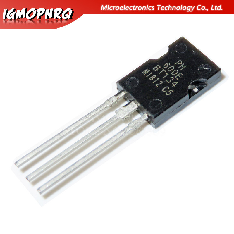 10pcs BT134-600E BT134-600D BT134 BT134-600 600V 4A Triacs RAIL TRIAC SOT-82 ใหม่เดิม