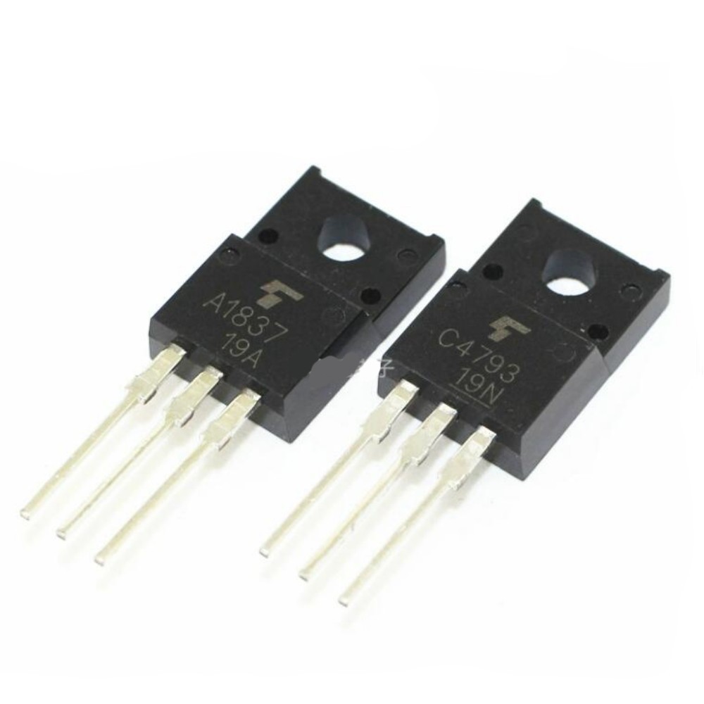 5PCS 2SA1837 A1837 2SC4793 C4793 2SA1930 2SC5171 TO220 เครื่องขยายเสียง