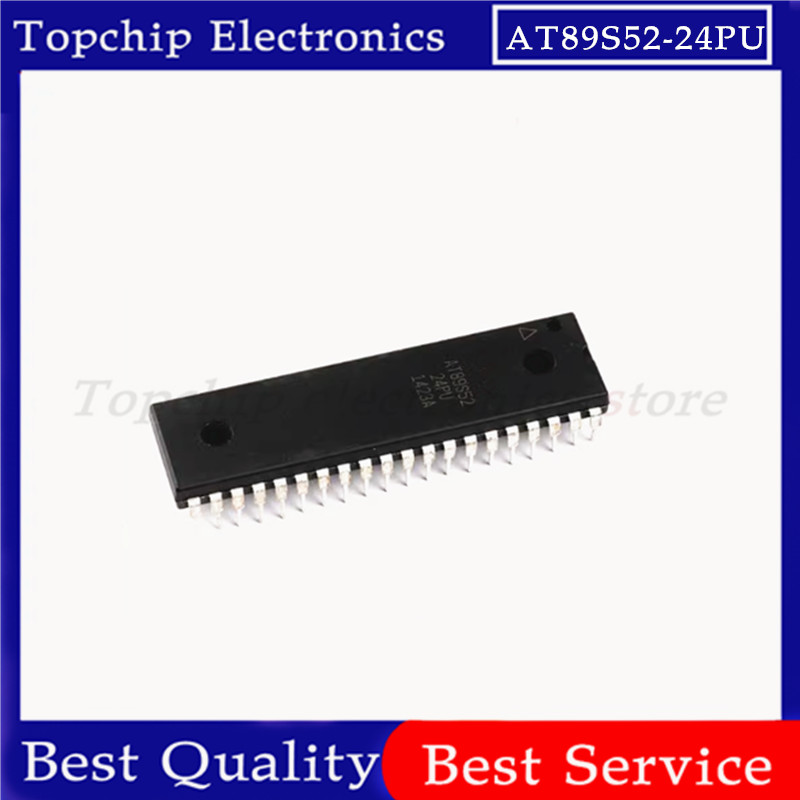 ยี่ห้อใหม่ 5 ชิ้น AT89S52-24PU AT89S52-24PC AT89S52-24PI AT89S52 DIP-40