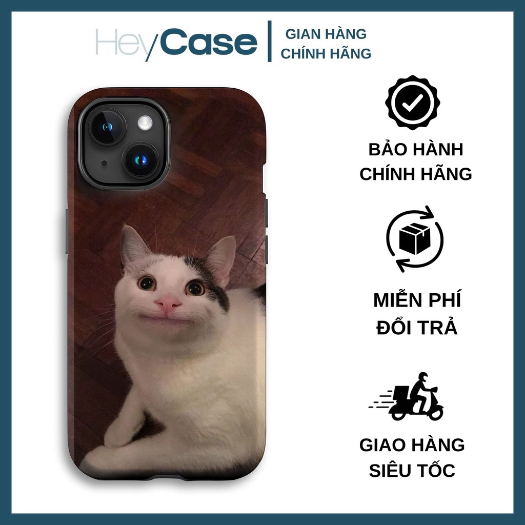 เคสโทรศัพท์ Polite Cat Ollie Polite Cat meme สุดน่ารัก ปกพลาสติก TPU ทนทานต่อแรงกระแทก