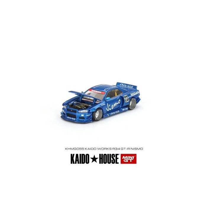 KHMG055 MiniGT Nissan Skyline GT-R (R34) Kaido Works V3 Mini GT MGT