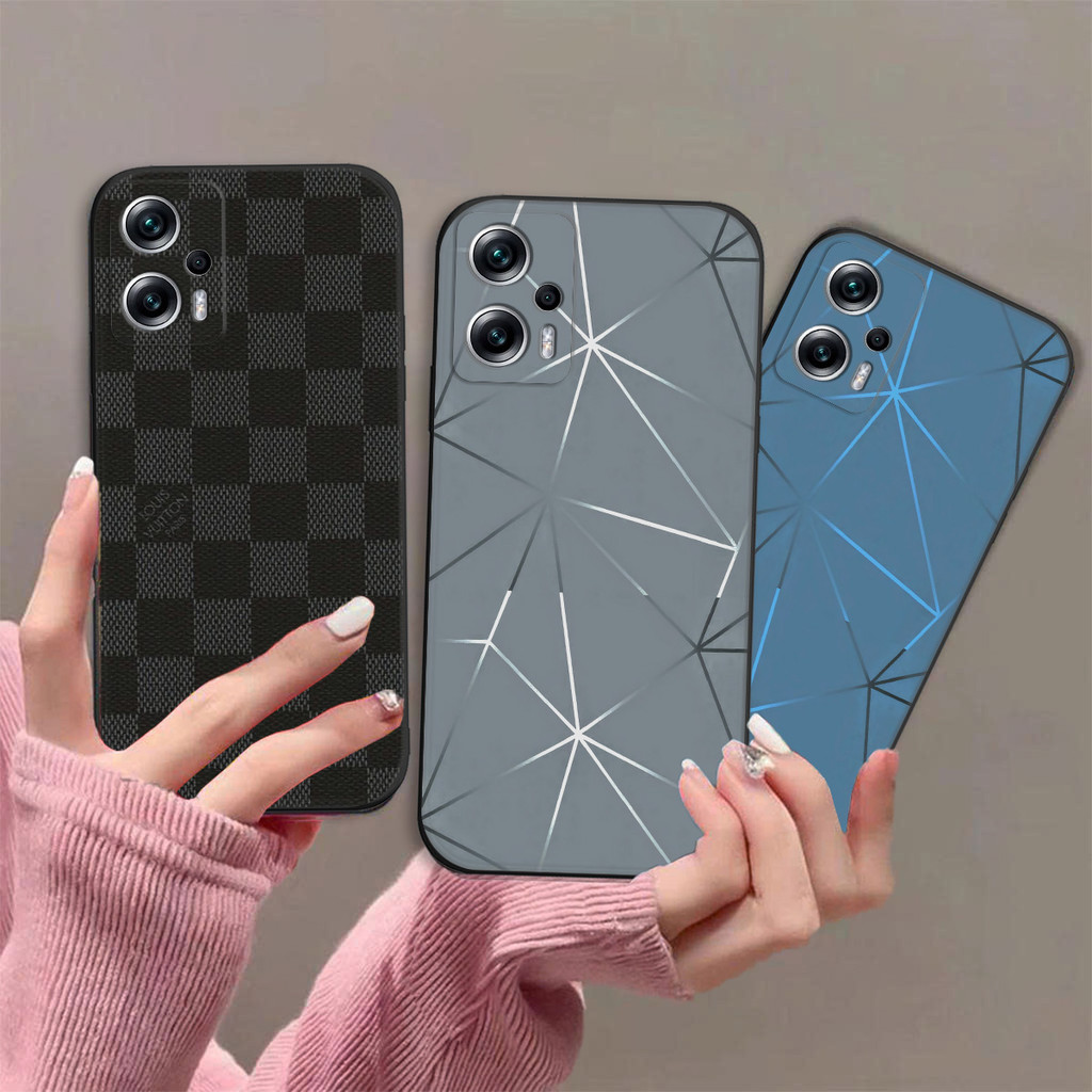 เคส Xiaomi Poco X4 GT / X4 Pro พร้อมเส้น ป้องกันกล้องที่ครอบคลุมแข็งแรง