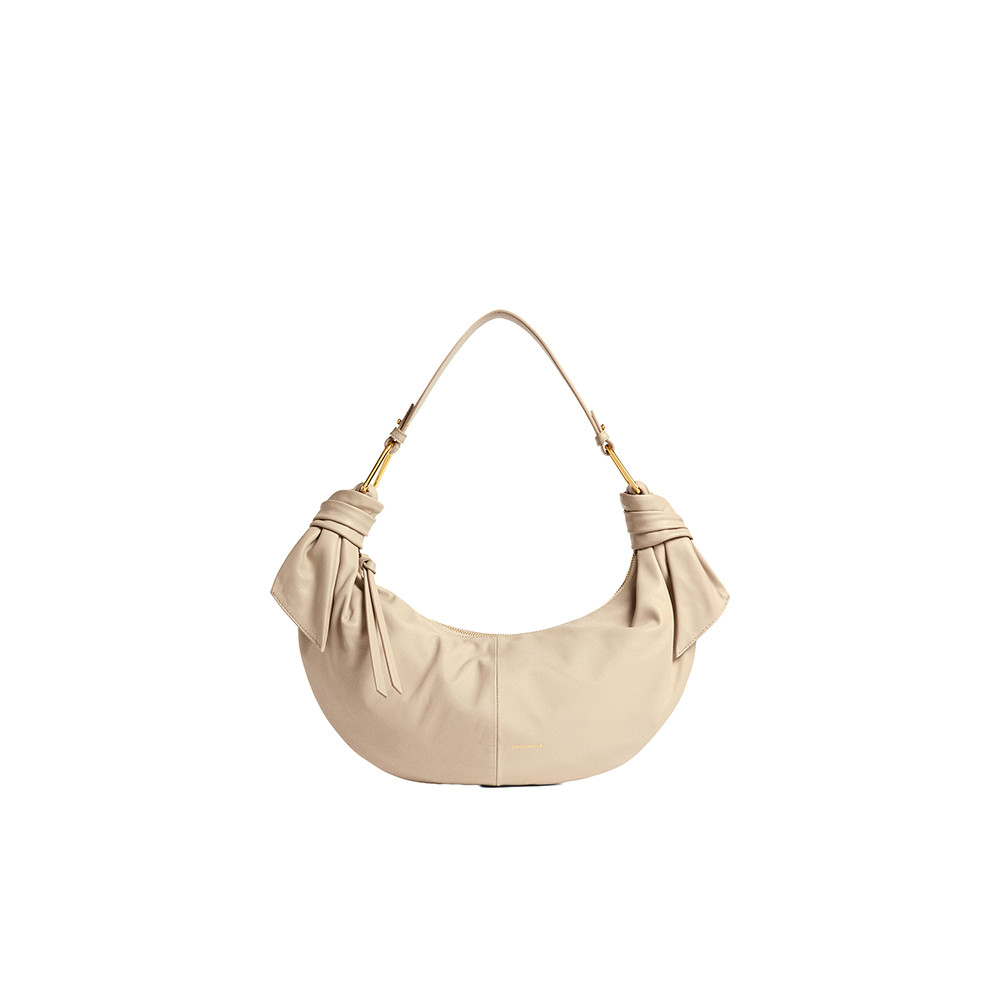 Coccinelle รุ่น Furoshiki E1U1A130201N64 กระเป๋าถือผู้หญิง สี SANDSHELL ขนาด 41X22X0 cm