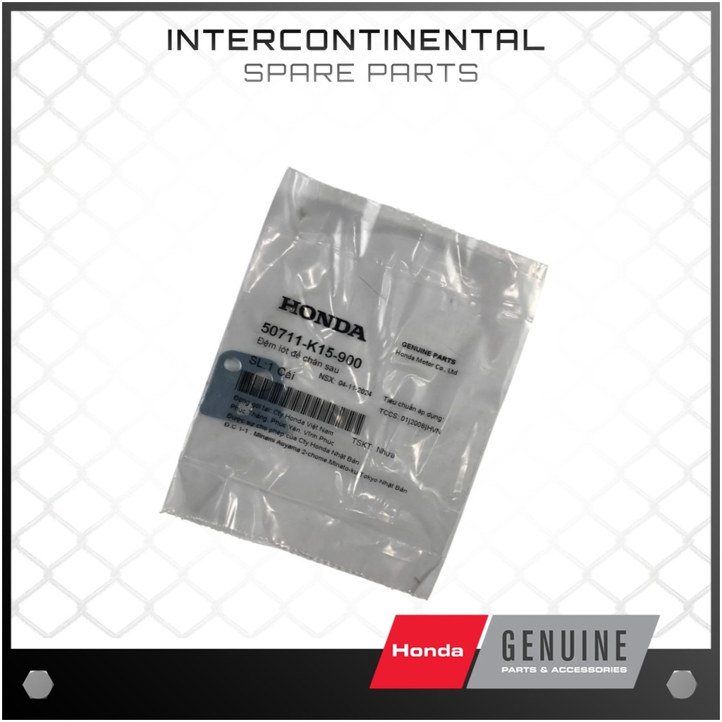 แผ่นรองพักเท้าหลัง Winner 150, Winner X (50711-K15-900) ของแท้