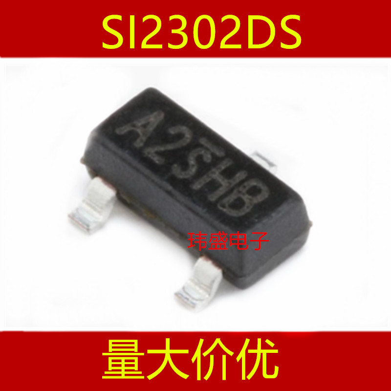 20PCS SOP SI2302DS SI2302 SOT-23 2A MOSFET/-Lastingul