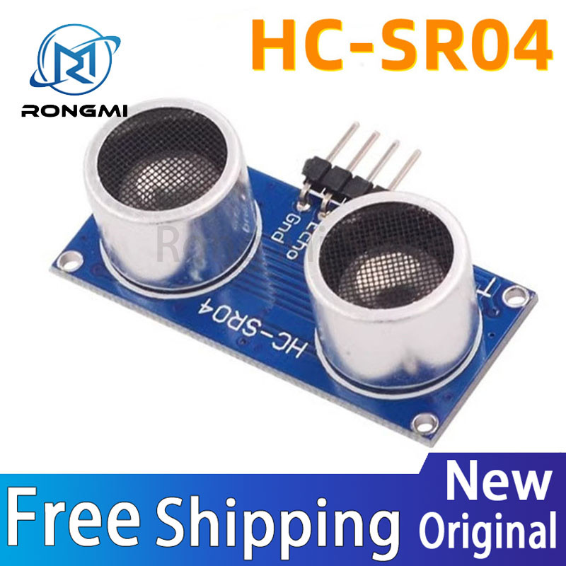 5 ชิ้นเซ็นเซอร์อัลตราโซนิก HC-SR04 HCSR04 world Ultrasonic Wave เครื่องตรวจจับรังโมดูล HC SR04 HCSR0
