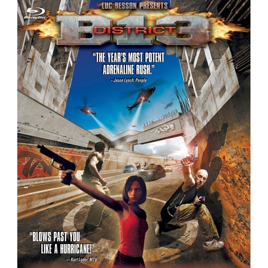 District B13 - Banlieue 13 (2025) บลูเรย์ Blu-ray ⭐6.8/10 David Belle
